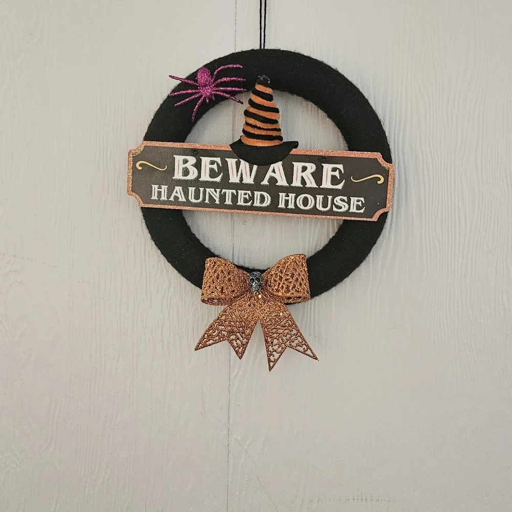 Handmade Halloween Wreath